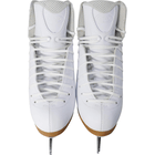 Top view of GAM Silver Label G0780 skates showing the covered GAM tongue and perforated lining
