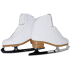 GAM Silver Label G0780 white figure skates pair with mirror-finish Aspire XP blades