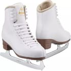 Jackson Ultima Excel JS1290 white figure skates for women and girls, pair with Ultima Mark II blades