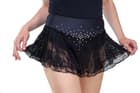 SG.moda S12 Black Figure Skating Skirt | Italian Fabric 100