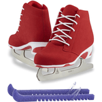 Jackson Softec Diva Ice Skate Bundle — Skate guards 24