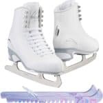 Jackson Finesse JS450 Ice Skate Bundle — Skate guards 10