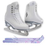 Jackson Finesse JS150 Ice Skate Bundle — Skate guards 10