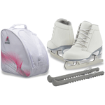 Jackson Softec Diva Ice Skate Bundle — Skate guards + skate bag 25