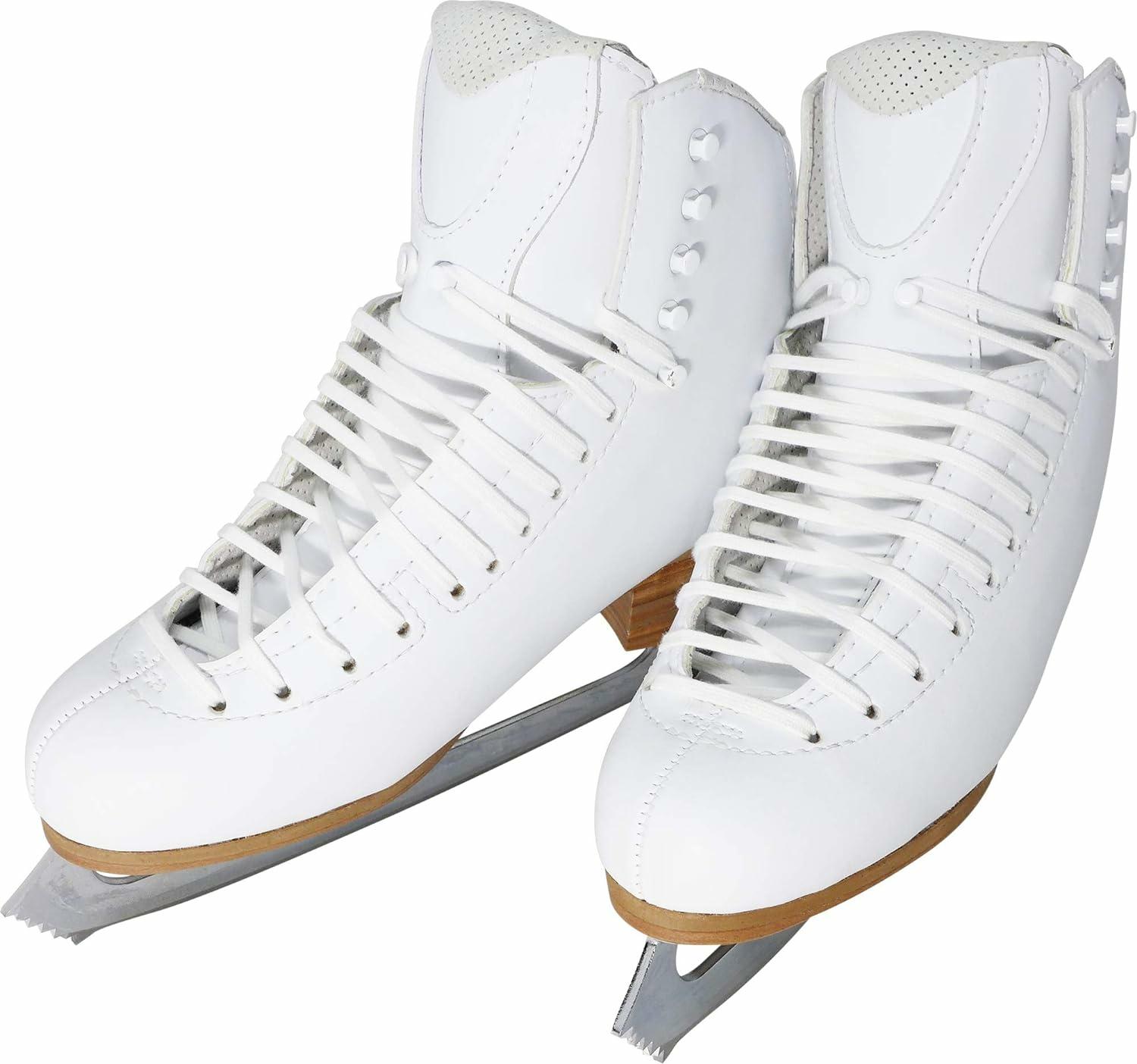 GAM Gold Label G0980 white figure skate, profile view