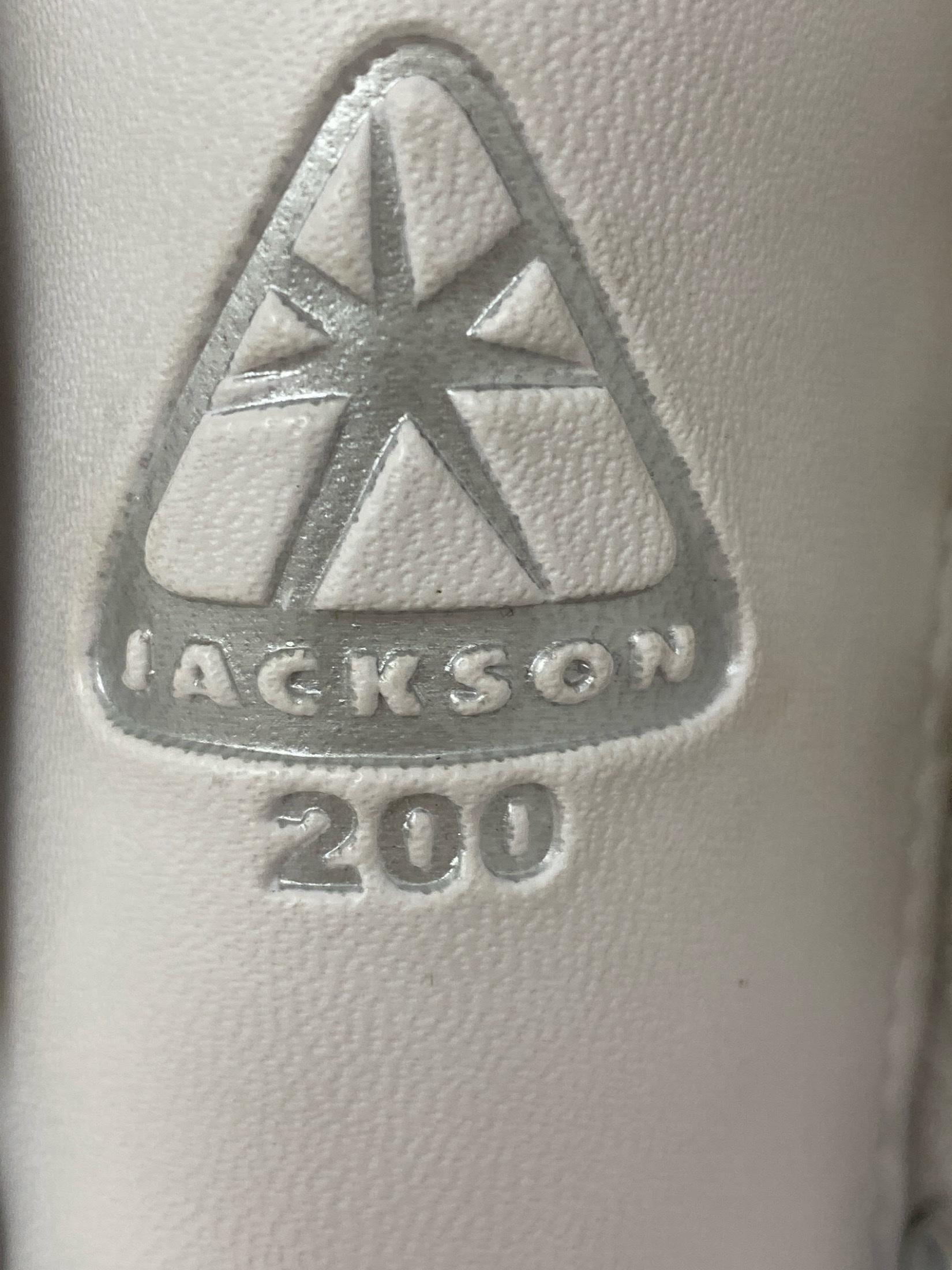 Jackson Ultima JC201 White Kids 1 – Good Condition with Minor Scratches and Stains 7
