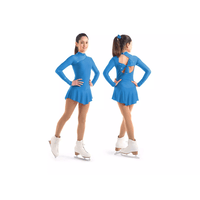 Sagester Figure Skating Dress Style: 149, Bay Blue