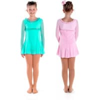 Sagester Figure Skating Dress Style: 169, Turquoise