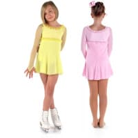 Sagester Figure Skating Dress Style: 169, Yellow
