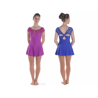Sagester Figure Skating Dress Style: 186, Fuchsia Purple