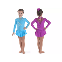 Sagester Figure Skating Dress Style: 187, Bay Blue