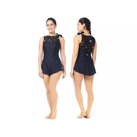Sagester Figure Skating Dress Style: 191, Black