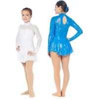 Sagester Figure Skating Dress Style: 196, White