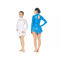Sagester Figure Skating Dress Style: 196, White