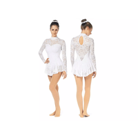 Sagester Figure Skating Dress Style: 202SW, White