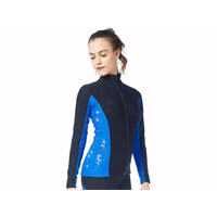 Figure Skating Dress Style A23 Bordo Italian Fabric, Handmade 7 Women's & Girls' Figure Skating Jackets