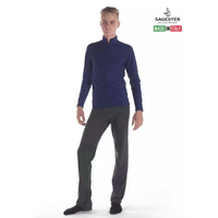 SAGESTER Blue Ice Skating Jacket, #249/MEN, Hand-made in Italy