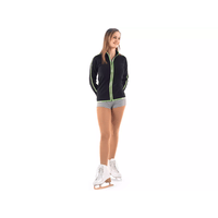 Sagester Figure Skating Jacket Style: 252, Lime edges