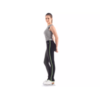 Sagester Figure Skating Pants Style: 424, Lime edges