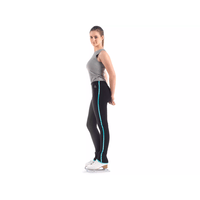 Sagester Figure Skating Pants Style: 424, Turquoise edges