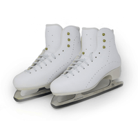 Belati Giglio women's figure skates in white with Botas Princess blades