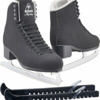 Jackson Ultima Mystique JS1592 / Figure Ice Skates for Men and Boys/Width: Medium/Size: Adult 6 Bundle with Guardog Skate Guards