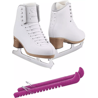 SKATE GURU Jackson Ultima Figure Ice Skates ELLE FS2130 Bundle with Guardog Skate Guards SKATE GURU Jackson Ultima Figure Ice Skates ELLE FS2130 Bundle with Guardog Skate Guards