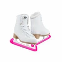 Jackson SoftSkate 380 ice skates in Fleece with Guardog 137 guards
