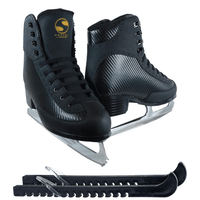 Jackson Ultima Softec Black Nova ST7102 Mens 6 Bundle with Skate Guards