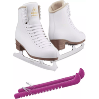 SKATE GURU Jackson Ultima Figure Ice Skates MYSTIQUE JS1490 Bundle with Guardog Skate Guards SKATE GURU Jackson Ultima Figure Ice Skates MYSTIQUE JS1490 Bundle with Guardog Skate Guards