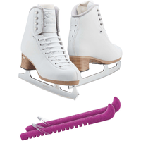 Jackson Ultima Figure Ice Skates EVO FS2020 / Narrow/Adult 4 Bundle with Guardog Skate Guards