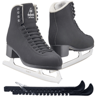 Jackson Ultima JS1792 Men's Ice Skates/Width: Medium (C/M) / Size: Adult 6 Bundle with Skate Guards