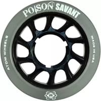 Atom Roller POISON SAVANT Quad Derby Wheels 59X38 Hybrid – Smoke – PACK OF 4 Atom Roller POISON SAVANT Quad Derby Wheels 59X38 Hybrid - Smoke - PACK OF 4