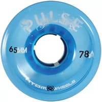 ATOM PULSE Quad Skate Outdoor Wheels 65mm x 37mm 78a – Blue