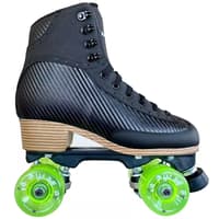 ATOM Jackson Vibe JR1710 Black Women's Roller Skates - Lime Pulse Lite Wheels