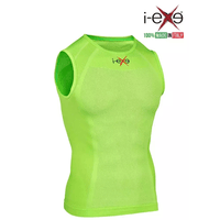I-EXE Made in Italy - Multizone Compression Sleeveless Men's Shirt Tank-Top - Color: Green