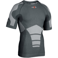 I-EXE Made in Italy – Men’s Multizone Short Sleeve Compression Shirt – Gray I-EXE Made in Italy - Men's Multizone Short Sleeve Compression Shirt - Gray