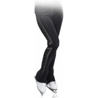 Figure Skating Pants Style P11 Black Italian Fabric Handmade Figure Skating Pants Style P11 Black Italian Fabric Handmade