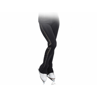 Figure Skating Pants Style P11 Black Italian Fabric Handmade
