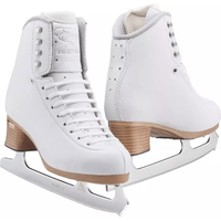 Jackson Ultima Evo Fusion FS2020 white figure skates, pair, with Ultima Mark IV blades