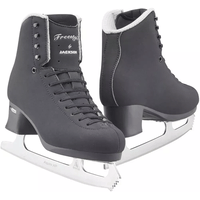 Jackson Ultima Freestyle Fusion FS2192 black figure skates for men and boys with Aspire XP blades