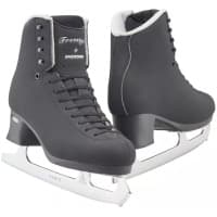 Jackson Ultima Freestyle Fusion FS2192 Mark II figure skates in black, outside view of the pair