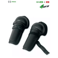 UFO PLAST Made in Italy GI02020 Knee-Shin Guards, Padded Knee Protector with One Strap, For: Skateboard, Ski, Skating