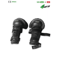 UFO PLAST Made in Italy – Professional Knee Shin Guards, Three Cups System, One-Size fits all 3 Knee / Shin Protection