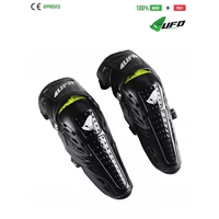 UFO PLAST Made in Italy - Syncron Knee Shin Guards Pads Protector, One-Size fits all