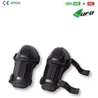 UFO PLAST Made in Italy - Elbow Elbow Guards, Elbow Protection Pads, One size fits all, Black