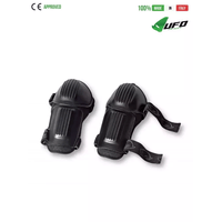 UFO PLAST Made in Italy - Elbow Elbow Guards, Elbow Protection Pads, One size fits all, Black
