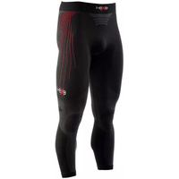 I-EXE Made in Italy – Multizone Compression Men’s Tigths Pants – Color: Black with Red I-EXE Made in Italy - Multizone Compression Men's Tigths Pants - Color: Black with Red