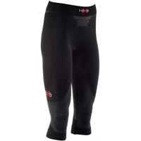 I-EXE Made in Italy - Multizone Compression Women's Tights Capri Pants - Color: Black