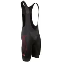 I-EXE Made in Italy - Multizone Compression Men's Cycling Shorts - Color: Black with Red